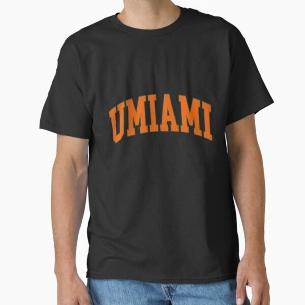 University Of Miami College Support Wear Shirt